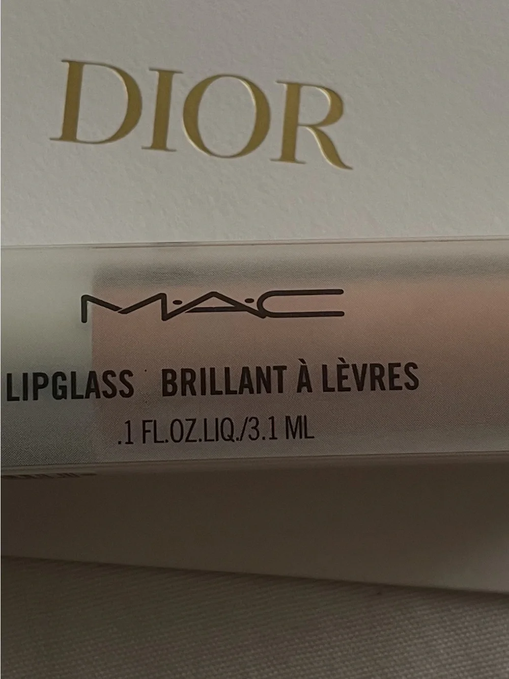 MAC Cosmetics Lipglass Lip Gloss - Nude Beige
